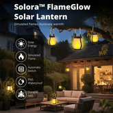 Solora™ FlameGlow Solar Lantern